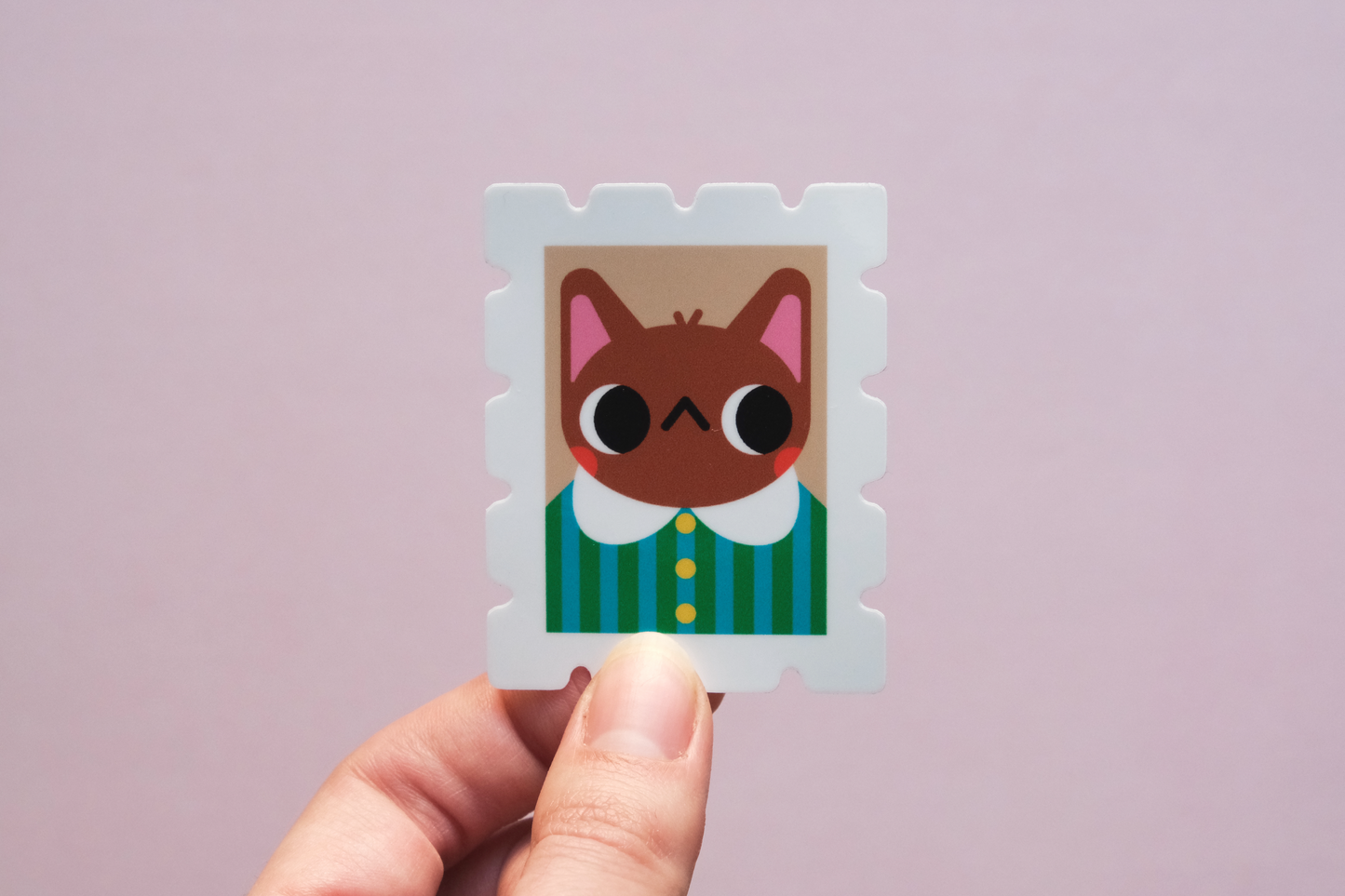 Cat Stamp sticker