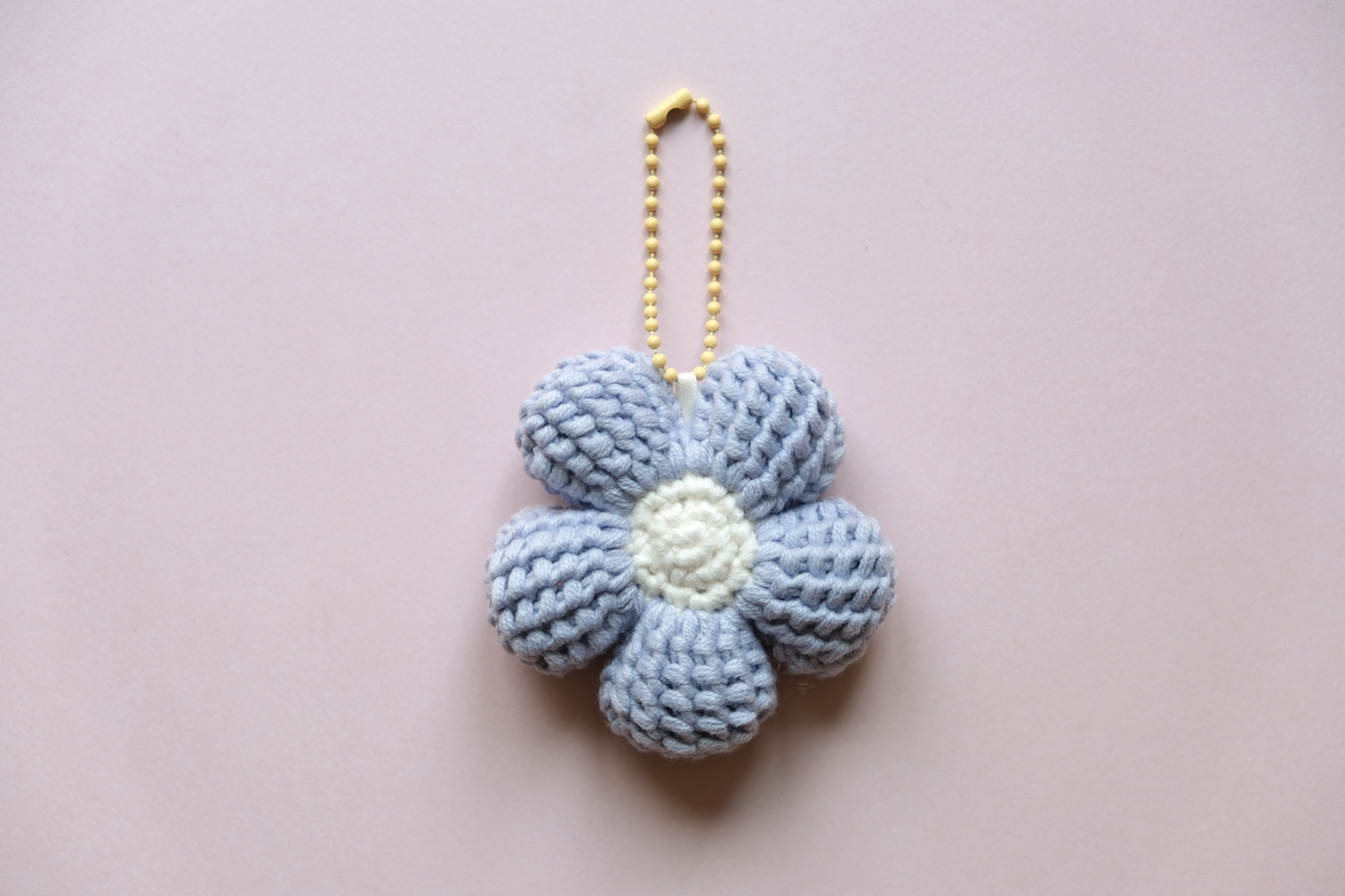 Flower bag charm