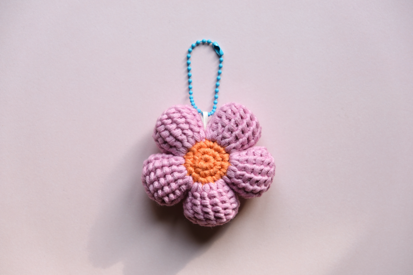 Flower bag charm