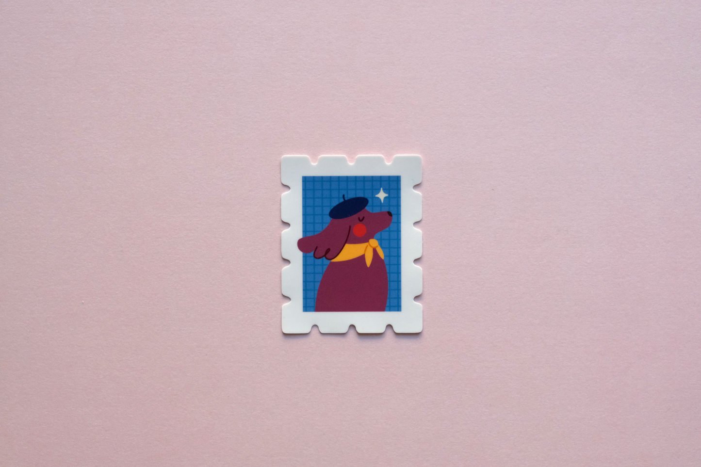Dog Stamp sticker