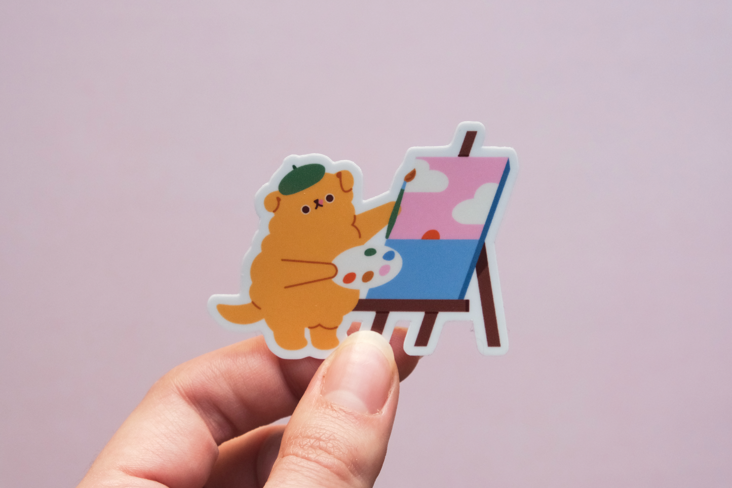 Dog Ross sticker