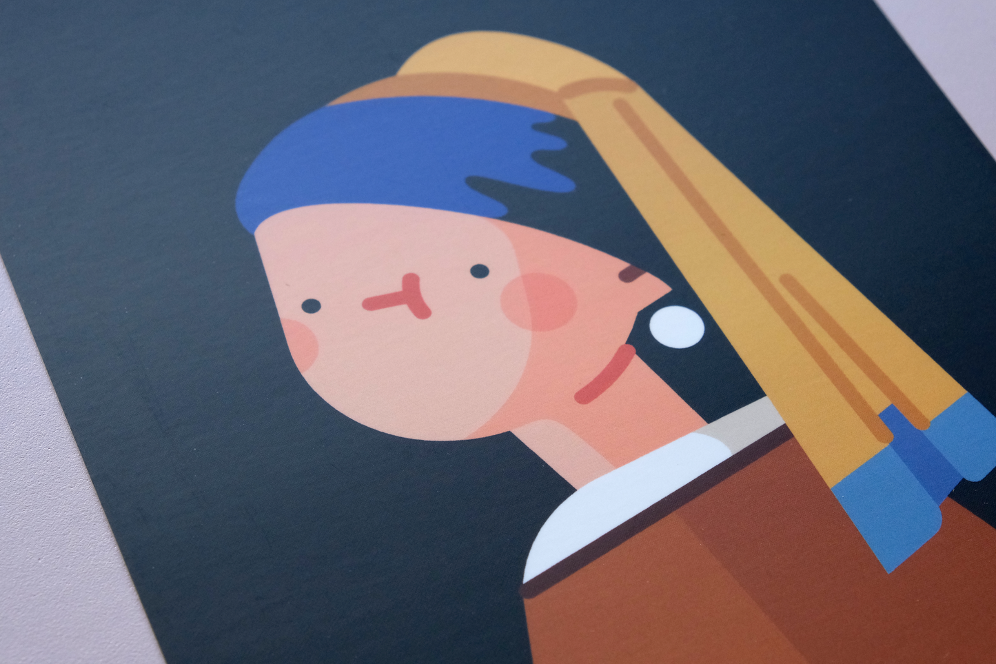 Girl with a Pearl art print