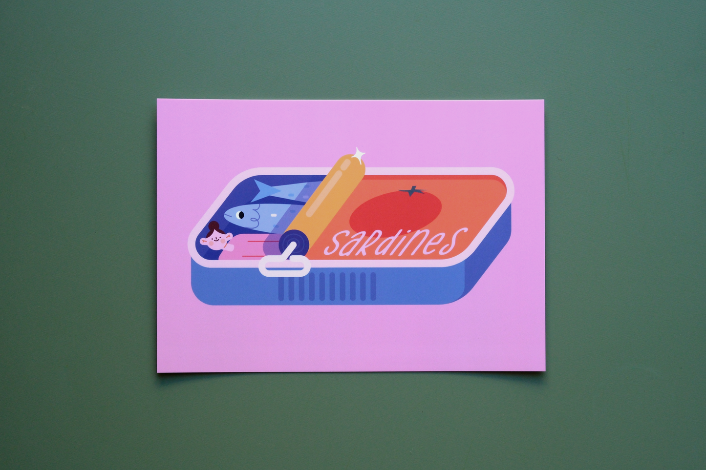 Sardines art print